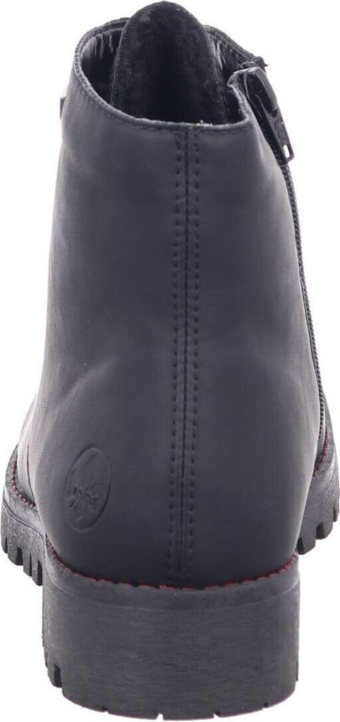 Rieker Schnürstiefel - Tiefschwarz Kunstleder Größe: 39 Produktbild 93