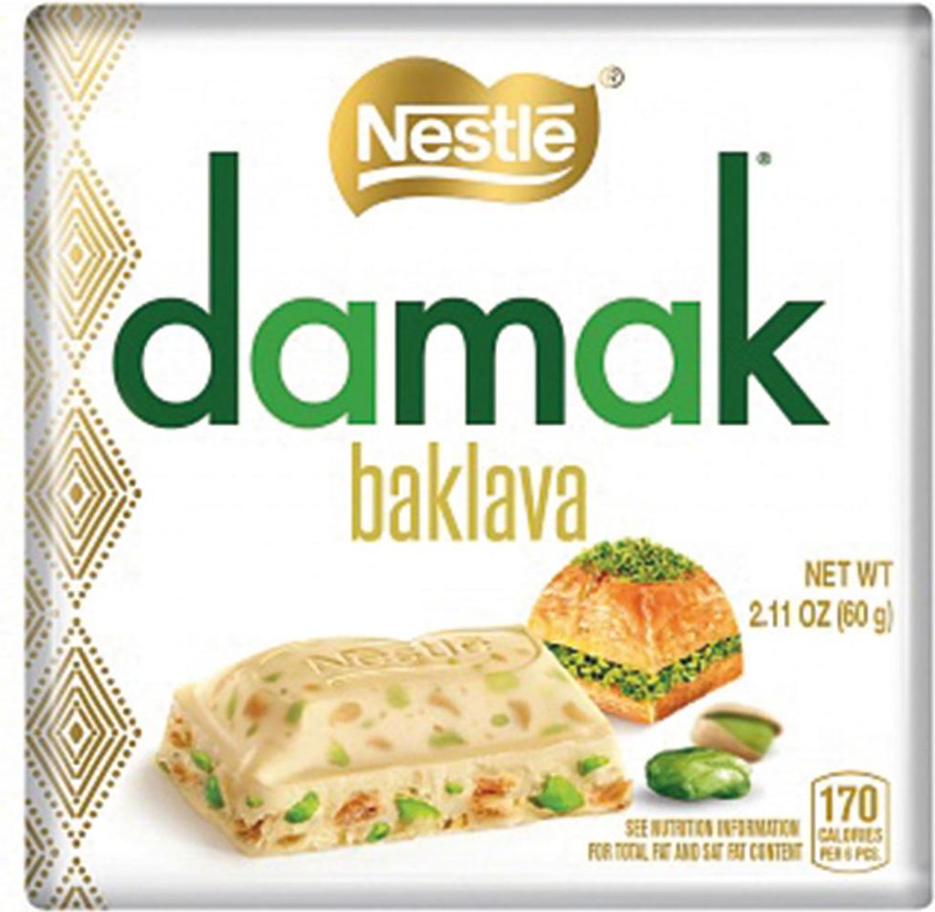 Nestle Damak White Chocolate & Baklava 60g Produktbild 