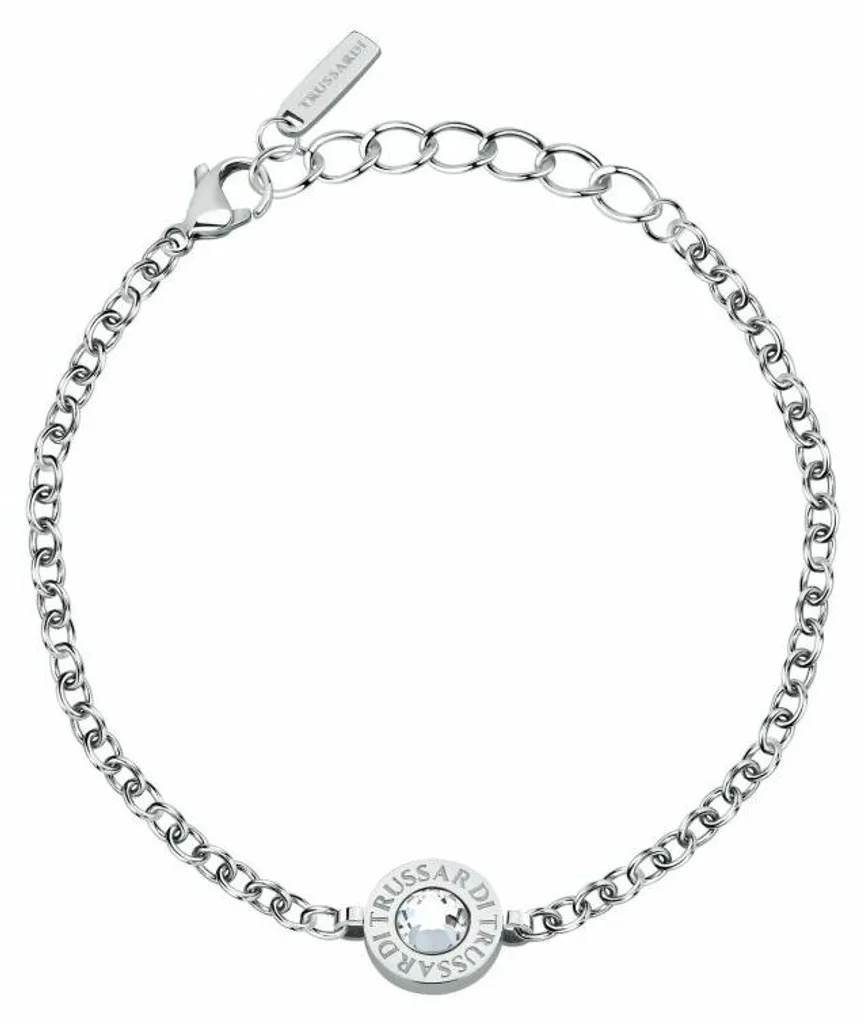 Bracelet doré TJAXC116 hypoallergénique au T-Logo cristal, confort total