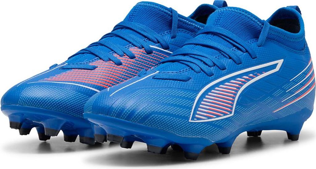 Puma Kinder Ultra 6 Match FG/AG Jr. Fußballschuhe - 108515, Farbe:Blau, Kinder Schuhe:31