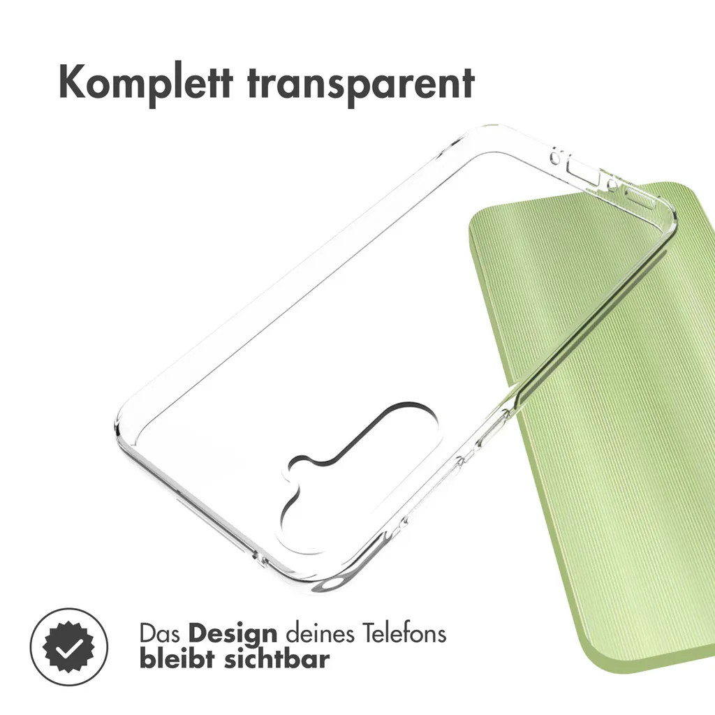 Accezz Clear TPU Backcover Samsung Galaxy A35 - Trasparente - 2