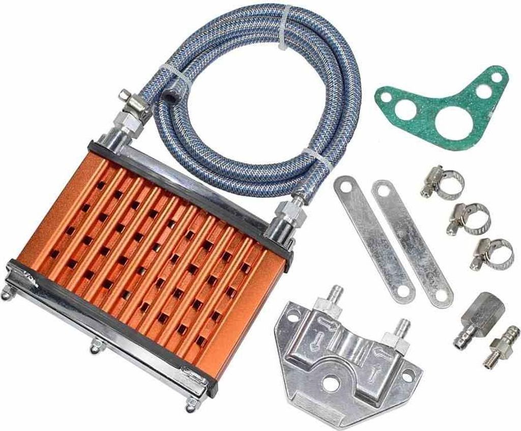 Atv Ölkühler 110/125 Orange Horizontal Motor Mit Markierungen 139Fmb, 147Fmd, 152Fmh, 154Fmi Gefunden In Atv China Quads, Mopeds Street, Cross, C...