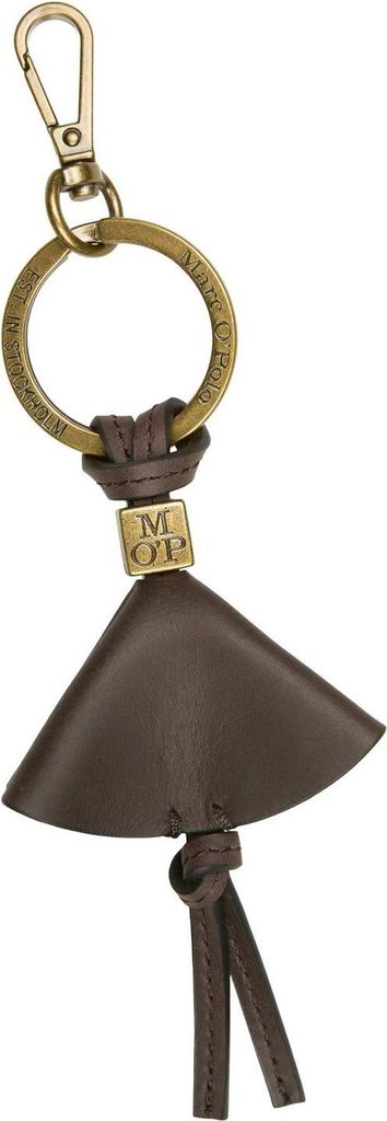 Marc O'Polo Schlüsselanhänger Gini Key Ring Dark Earth dunkelbraun