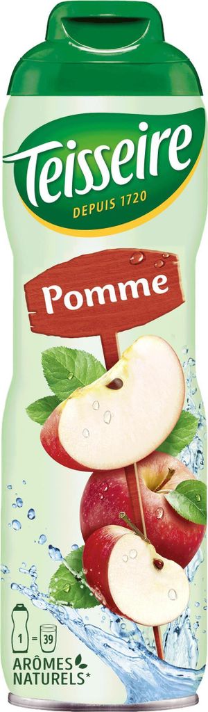 Teisseire Getränke-Sirup Apfel 600ml - Intensiv im Produktbild 