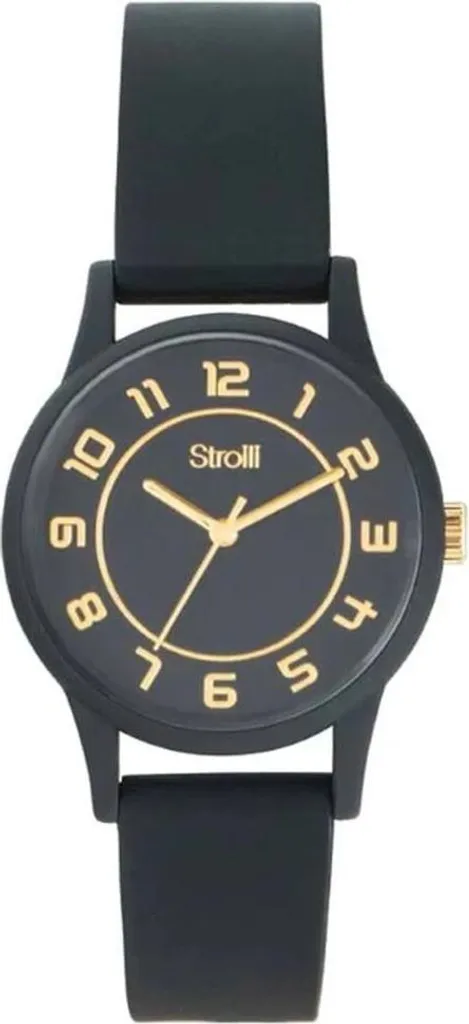 Stroili 1674244 Orologio Solo Tempo Bambino Nero | Design Moderno