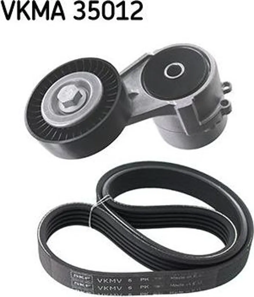 Pack courroies SKF pour révision Opel Astra Vectra et Zafira Diesel