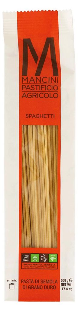 Mancini Pastificio Spaghetti, Handwerklich Hergestellt, Produktbild 