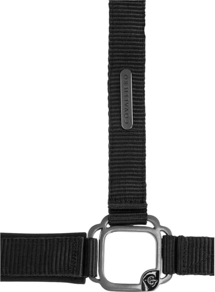 Cavezza Covalliero FS 2025 Cavezza da scuderia nera completa - 4