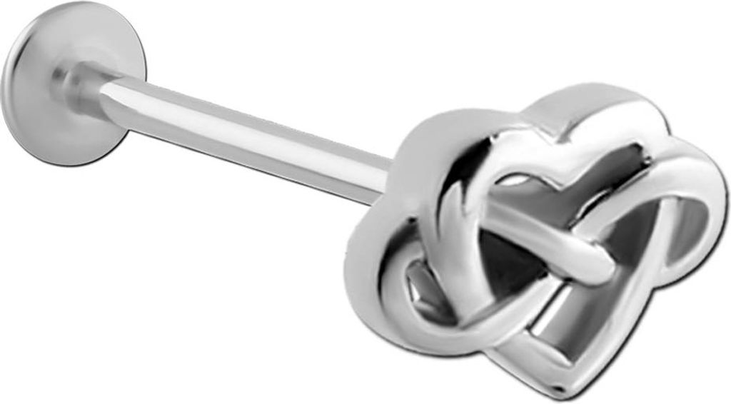 viva-adorno 1,0mm Labret Lippen Tragus Helix Piercing Produktbild 