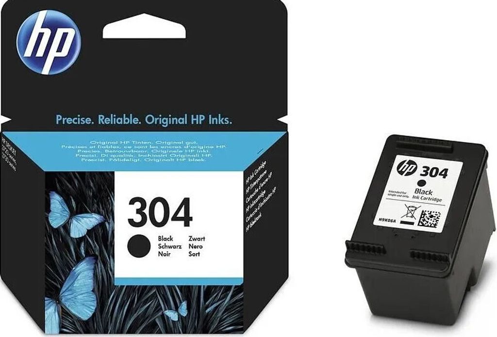 HP 304 Cartouche d'encre noire originale Image du produit 