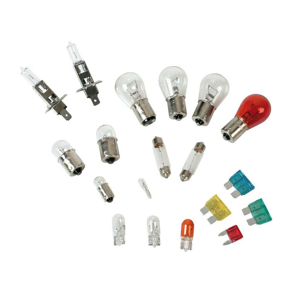 Lampa Kit Ersatzlampen 19 St., Halogen 2x H1 - 12V