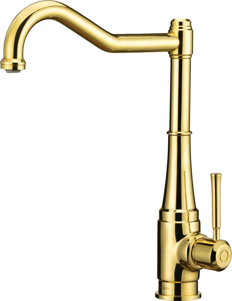 Kitchen faucet with rectangular spout Produktbild 