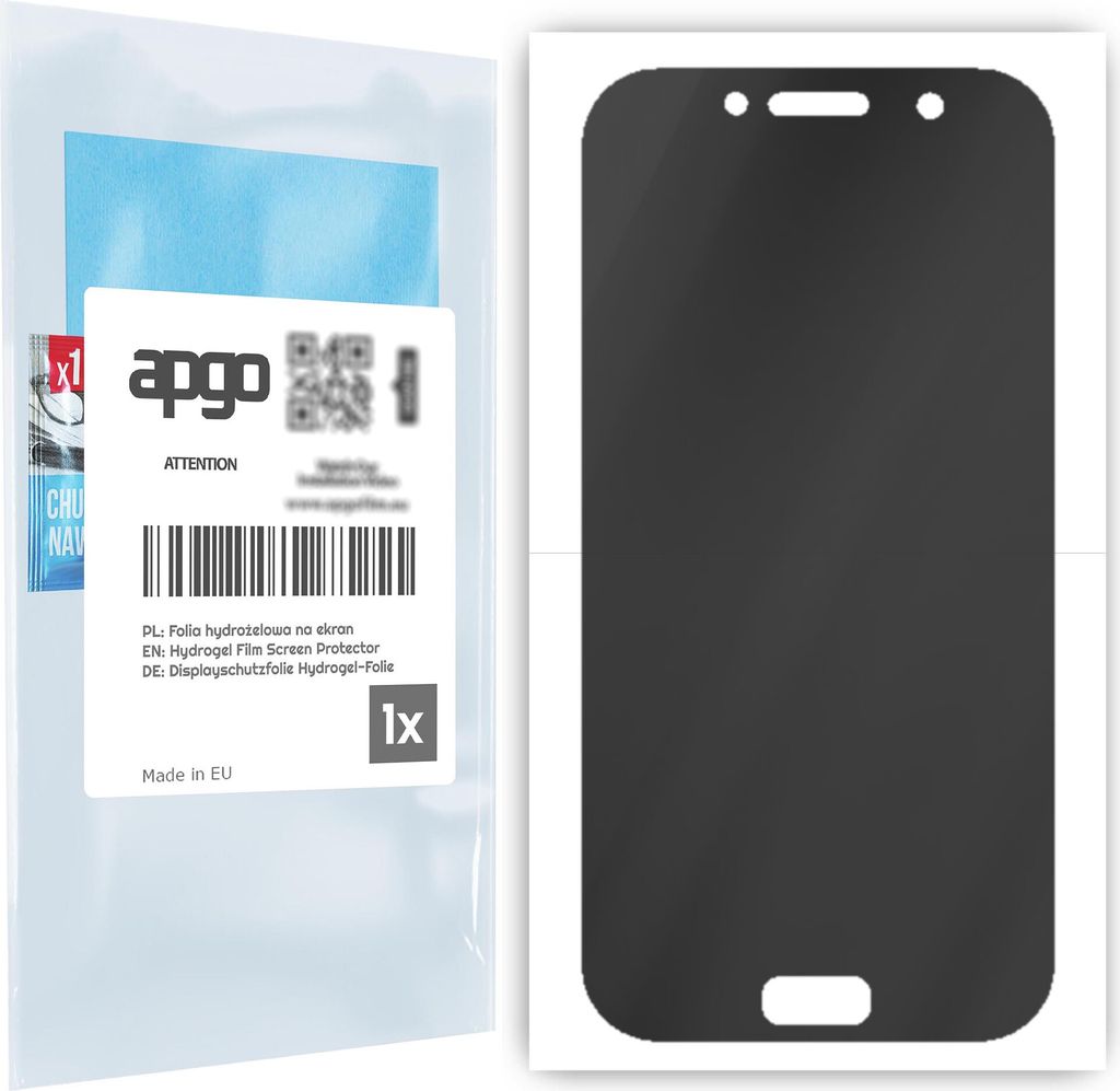 apgo Schutzfolie für Samsung Galaxy A7 (2017) Anti-Spy, Blickschutzfolie, Privacy, Hydrogel Displayschutzfolie, mit Positionierhilfe [Privacy, Mat...