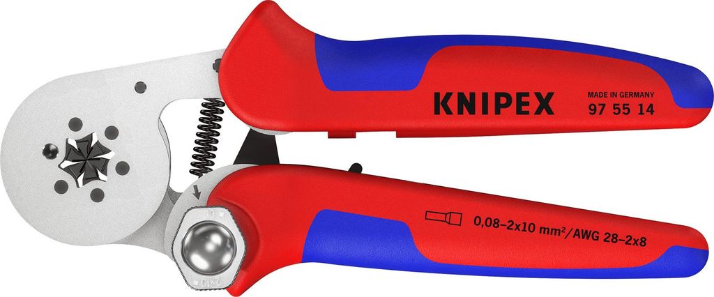 KNIPEX 97 55 14 Selbsteinstellende Crimpzange für Produktbild 