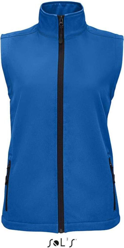 SOLs 02888 | Damen Race Bodywarmer Women Softshell - Wasserabweisend - Farbe: Royal Blue - Größe: S