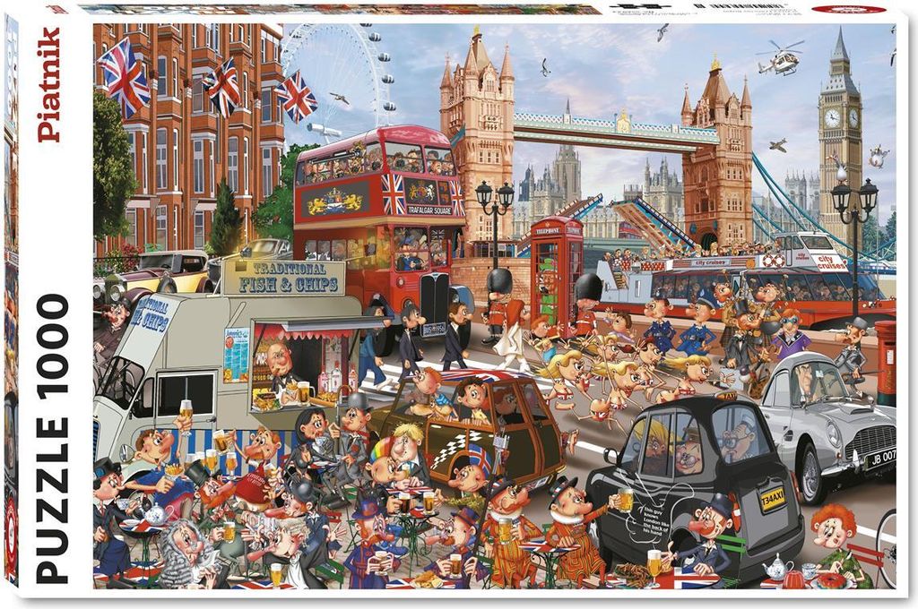 PIATNIK 556944 London PUZZLE 1000 T. Produktbild 