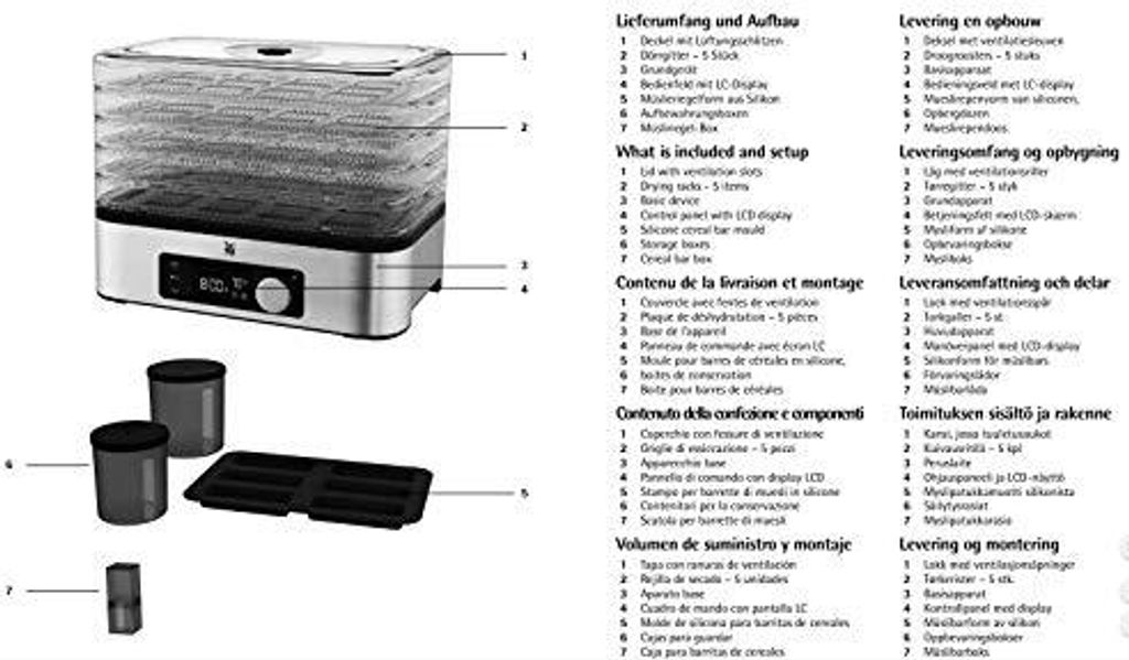 WMF KÜCHENminis Dörrautomat Snack to go Produktbild 40