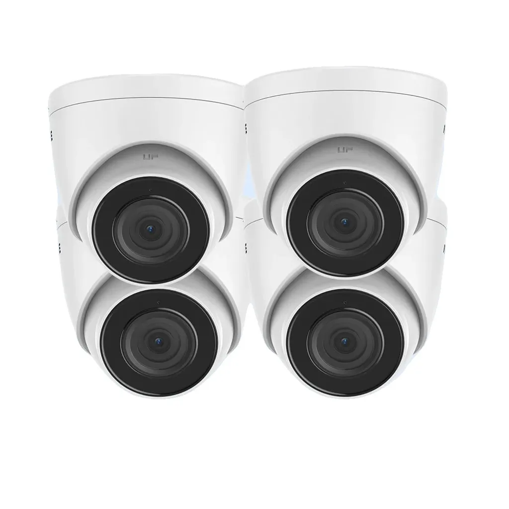 Caméra IP 5MP surveillance parking et jardin avec alerte véhicule et IR