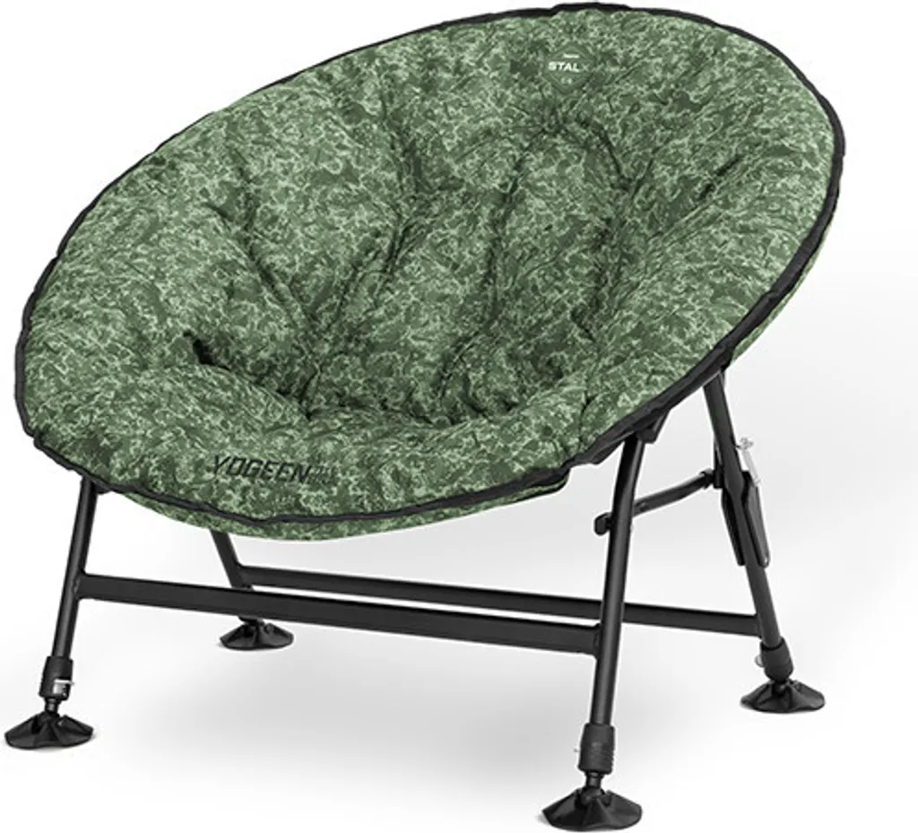 Chaise de Carpe Robuste TeleLUX Delphin Yogeen avec Pieds Télescopiques