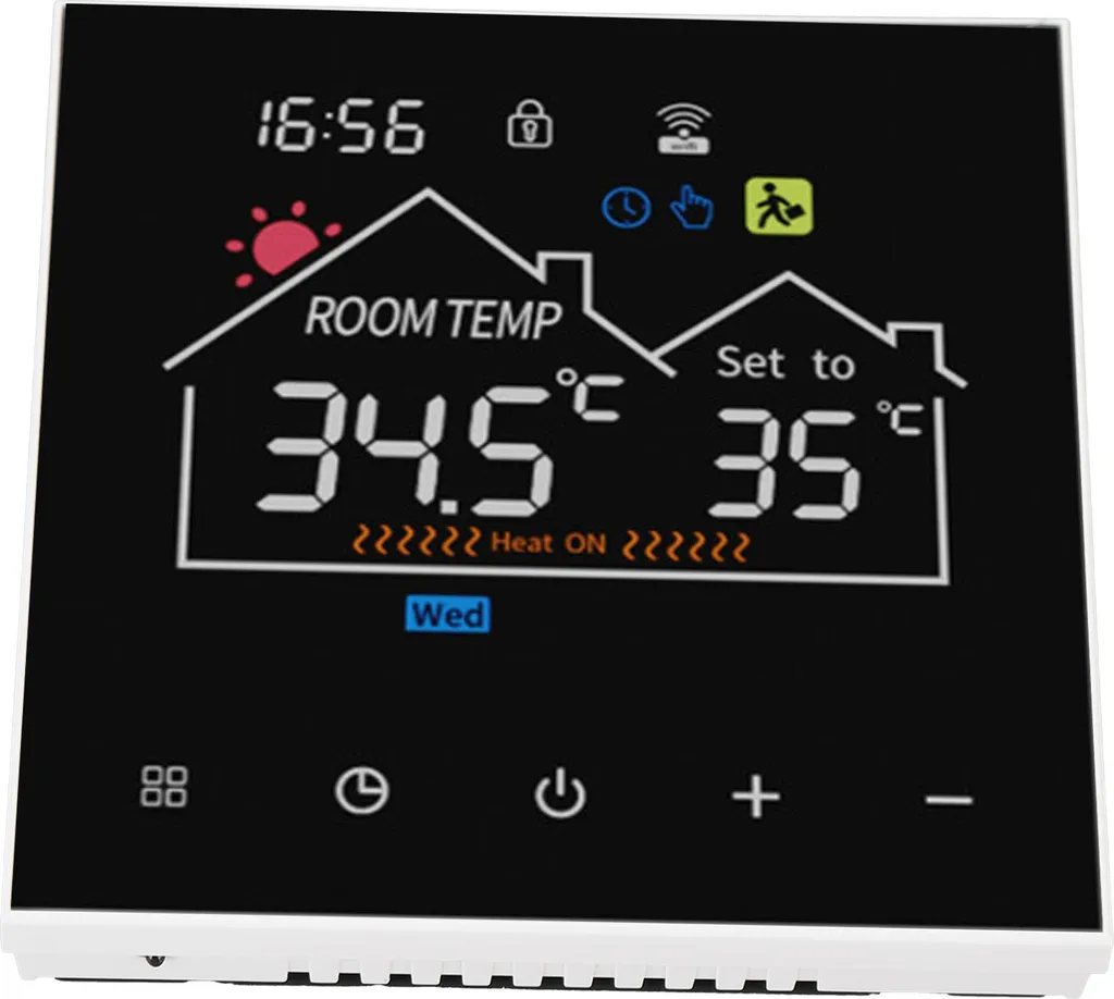 Thermostat WiFi pour Finir les Pertes d'Énergie du Chauffage Central Eau