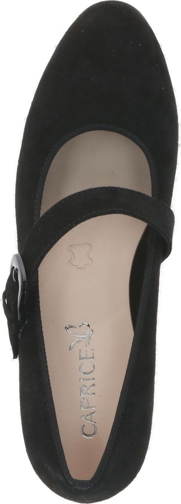 Caprice Damen Pumps schlicht und elegant aus Leder 9-22307-45, Größe:37.5 EU, Farbe:Schwarz