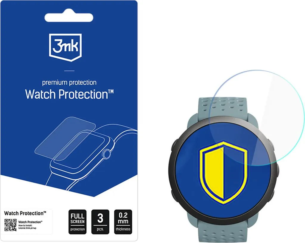 3mk Protezione Suunto 3 - Vetro Flessibile Antigraffio Alta Resistenza