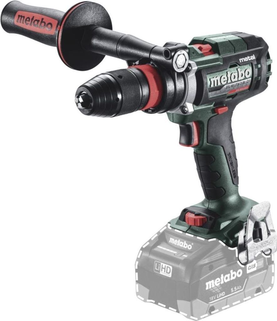 Metabo BS 18 LTX-3 BL Q I Metal, Handbohrmaschine, Produktbild 