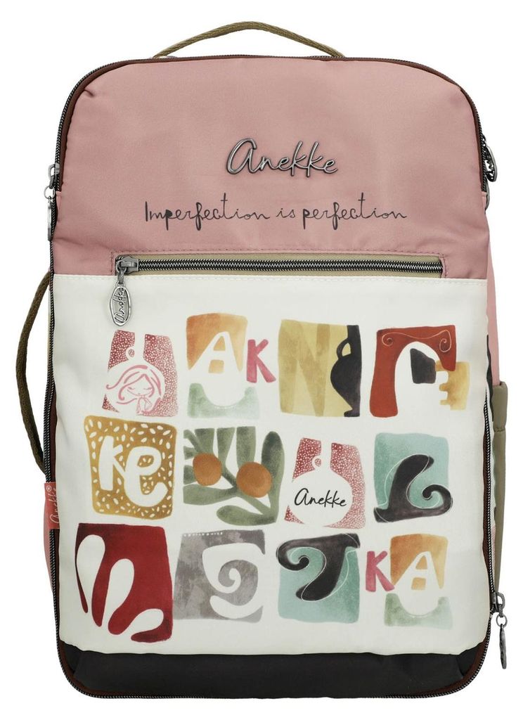 Anekke Freizeitrucksack Rucksack mit Laptopfach Muse Travel Backpack Multicolor mehrfarbig