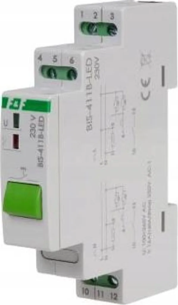 Télérupteur électronique rail DIN BIS-411B-LED pour éclairage LED - 7