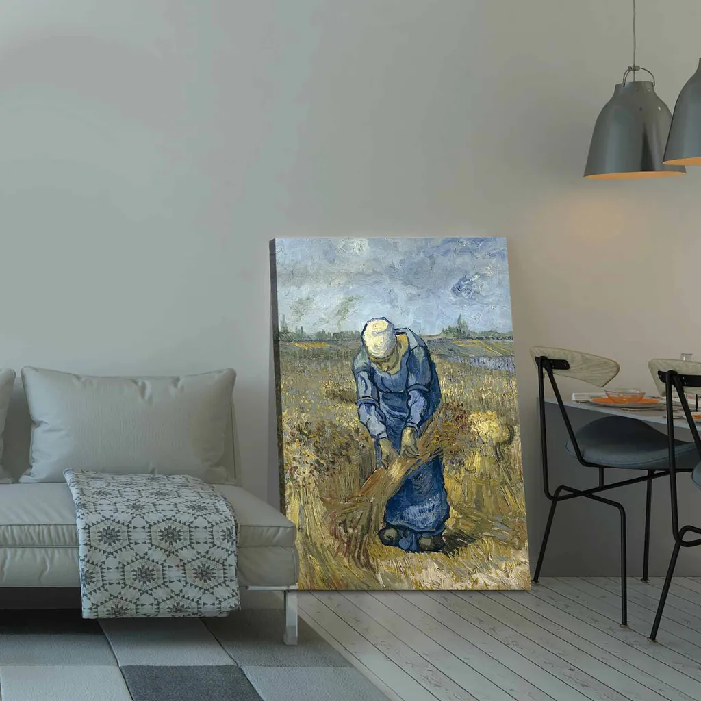 Wallity 70100VANGOGH029 VNC1206 Tableau sur Toile Multicolore 70x100cm