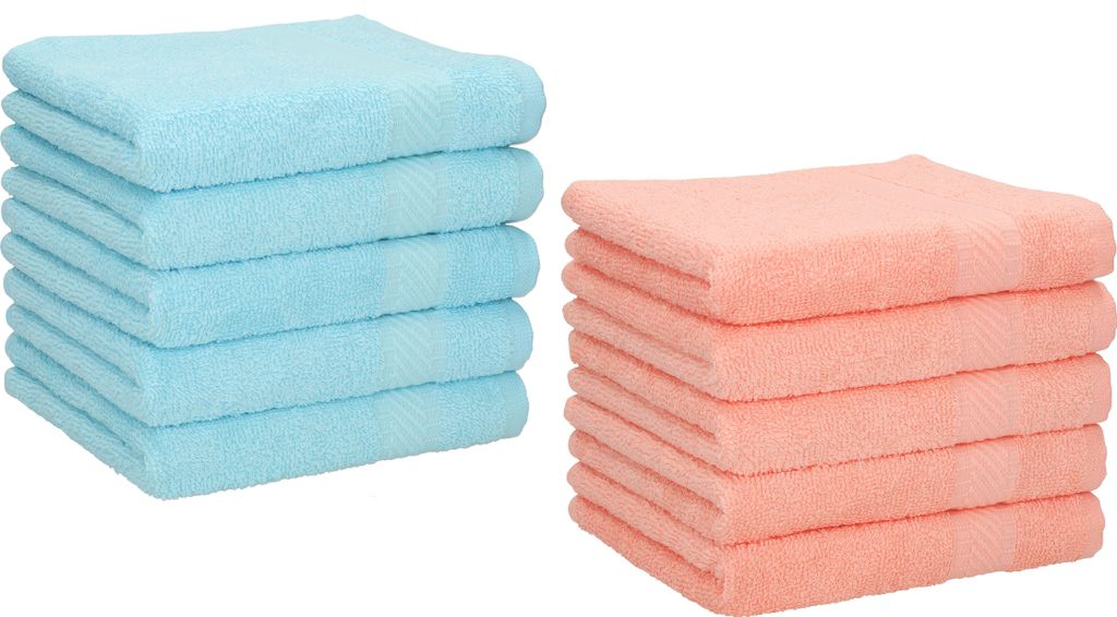 Betz 10 Stück Seiftücher Seiftuch Seiflappen Set Palermo Produktbild 