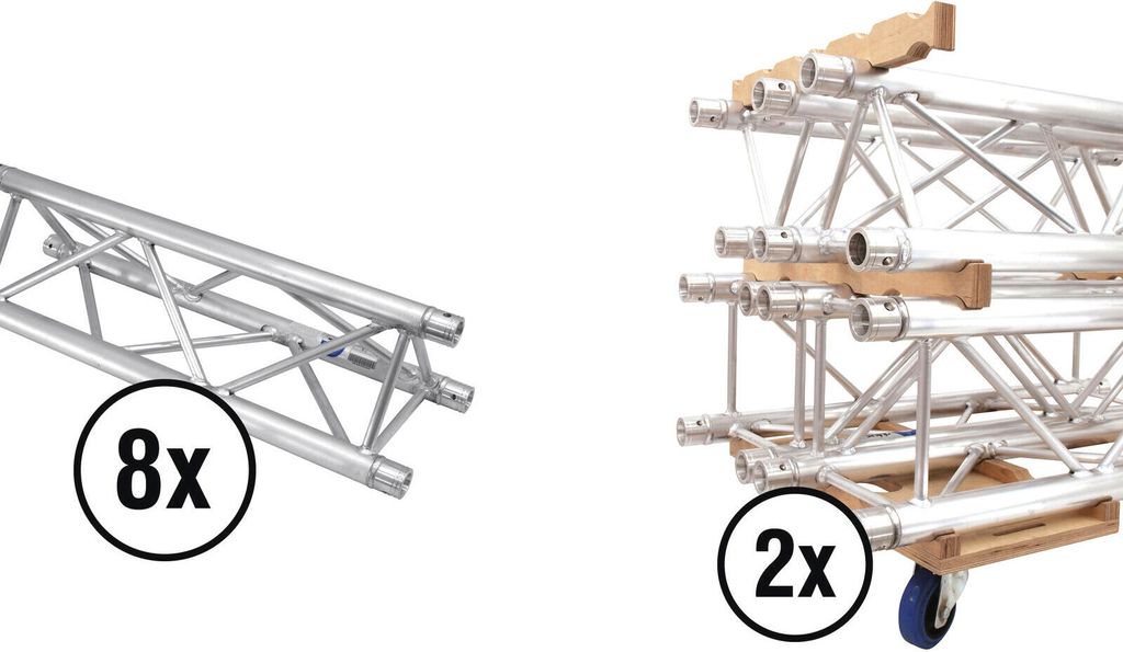 ALUTRUSS Set TRILOCK 6082-2000 + Trusswagen Kombi