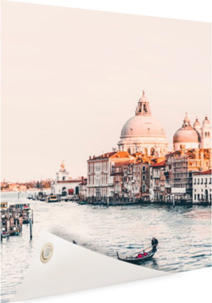 Gartenposter - 80x120 cm - Sonnenaufgang Venedig - Modernes Wandbilder - Europäische Städte