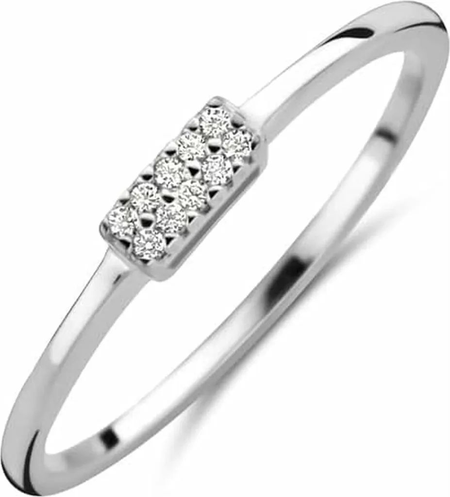 New Bling 9NB-0705-54 Anello Argento 925 e Zirconi | Gioielli Donna