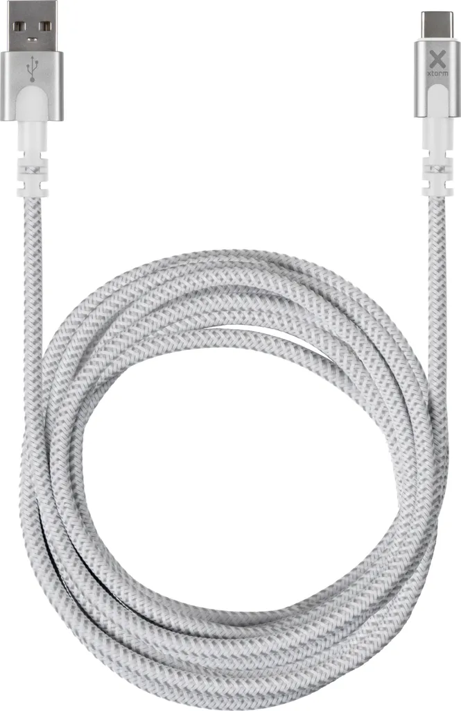 Câble USB-C Xtorm 3m à Charge Rapide - Cordon de Synchronisation Haute Densité
