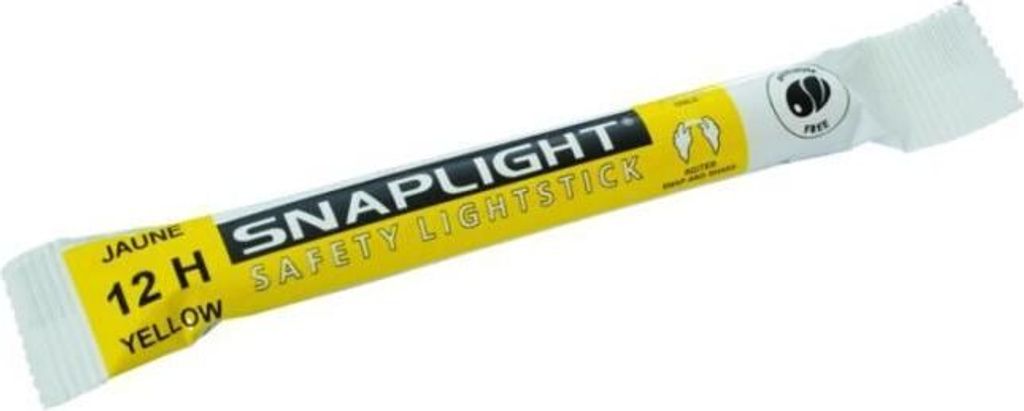 Cyalume SnapLight 6", gelb, 15 cm, 12 h (SnapLights Knicklicht ChemLights)