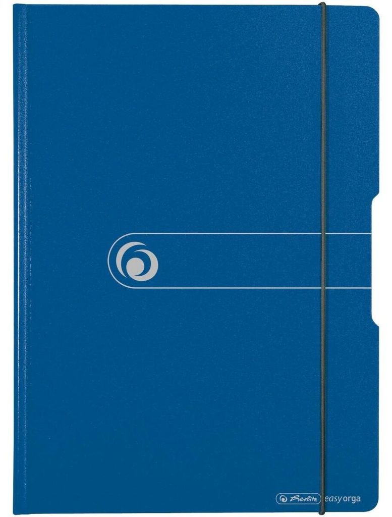 Herlitz Klemmbrettmappe 11217213 DIN A4 Polyfoam blau Produktbild 