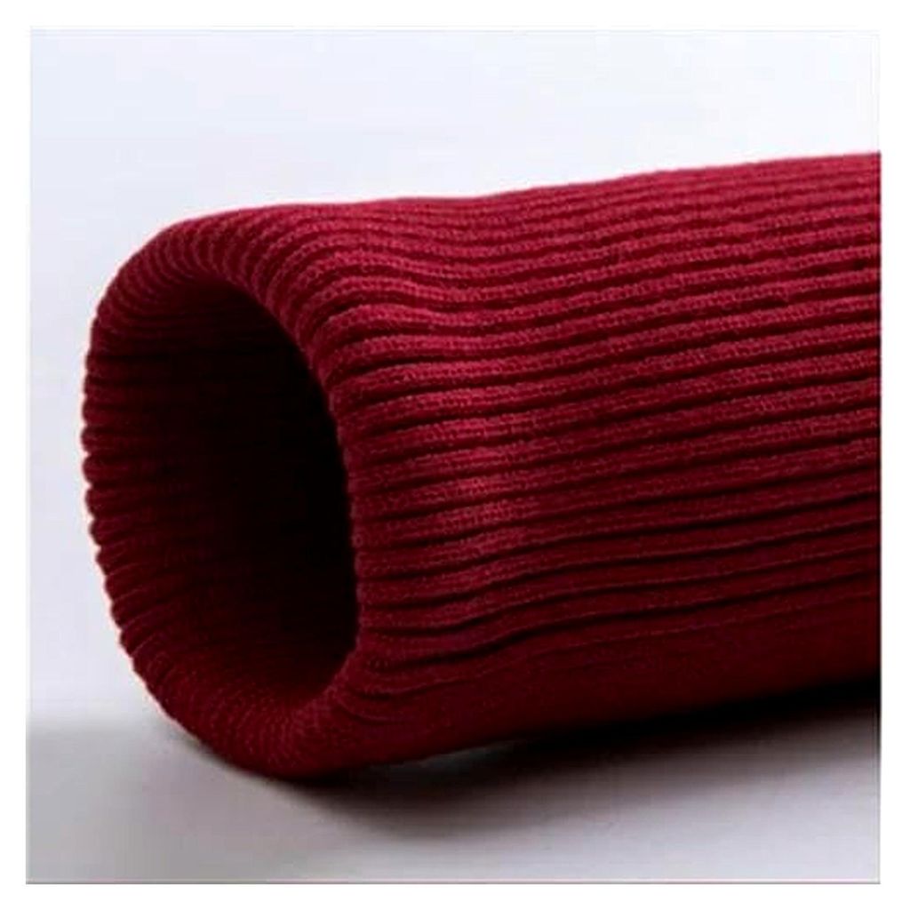 7 x 40 cm gestrickter Rippenbündchenstoff, dehnbar, verdickt, zum Nähen von Kleidung, Hosen, Zubehör