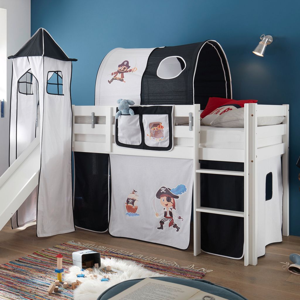& Kindermöbel Kinderzimmer Kinderzimmer Set mit Hochbett in Kiefer Baby & Kind Babyartikel Baby 