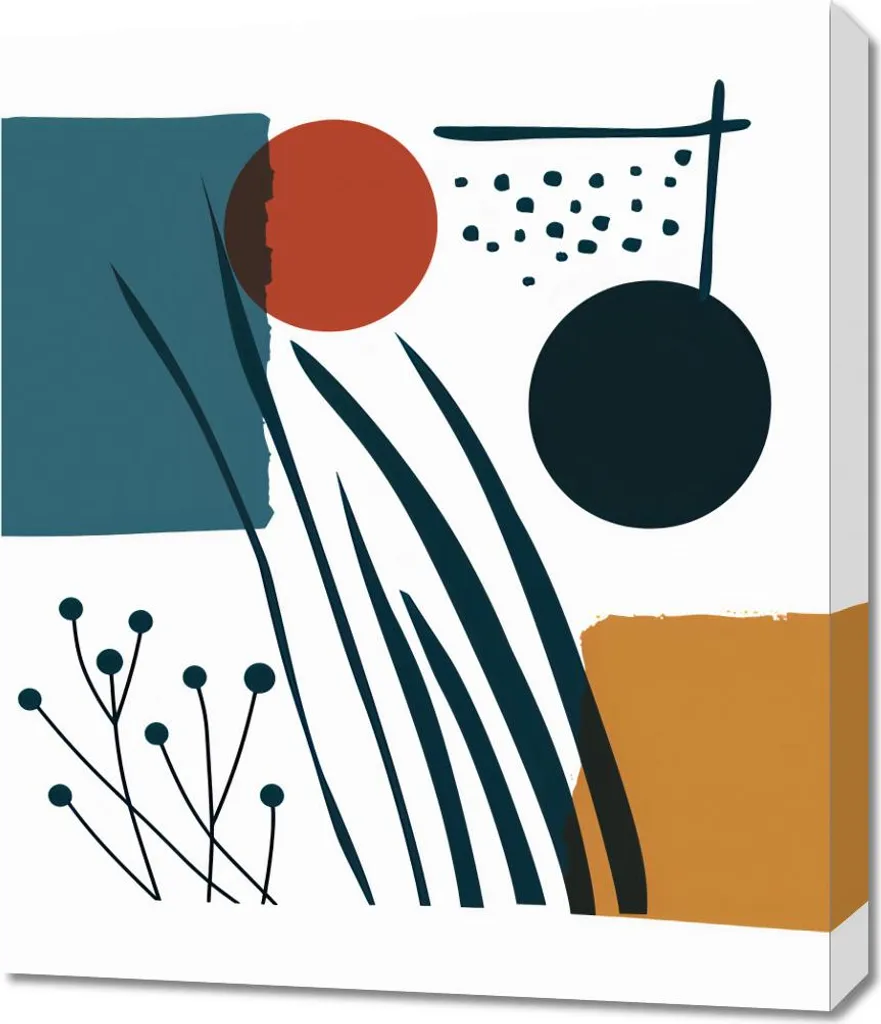 Image 60 x 70 cm Surestimation du contenu - Cadre décoratif moderne