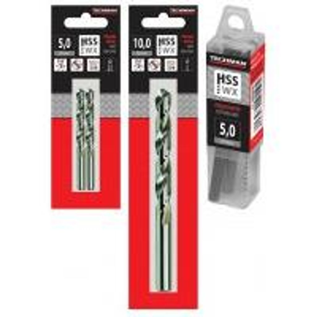 HSS-Bohrer – WX118° 10 Stück 4,2 mm 75 / 43 mm
