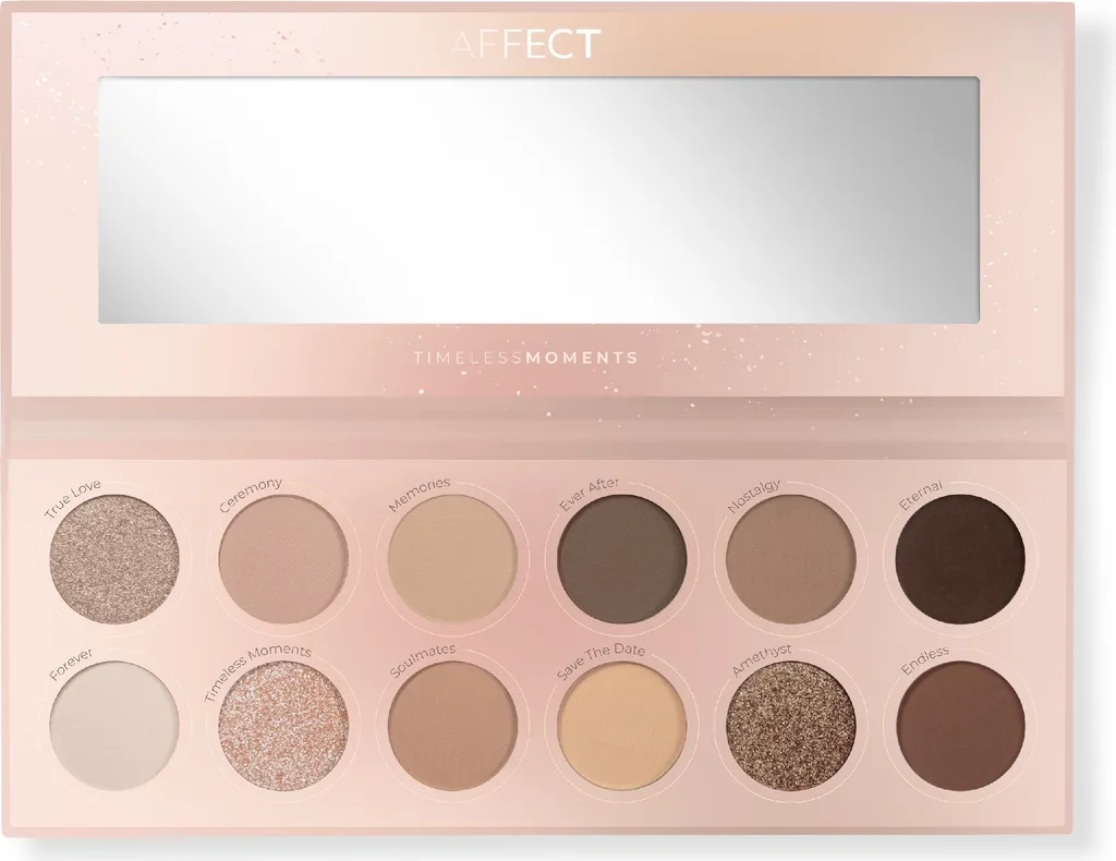 Palette Ombretti Vegana AFFECT Timeless Moments: Bellezza Consapevole