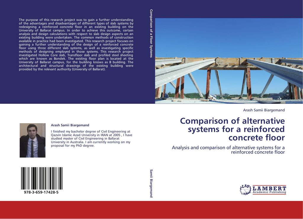 Comparison of alternative systems for a reinforced concrete floor