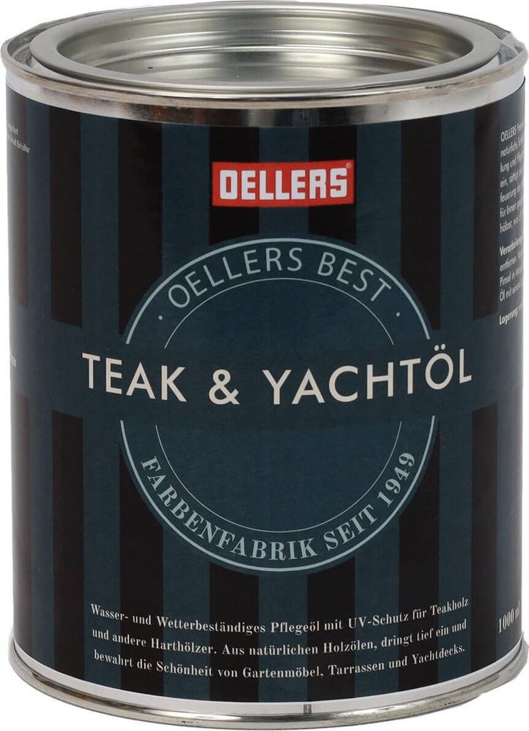 Premium Teak & Yachtöl | natürliches Holzöl für Innen und Außen