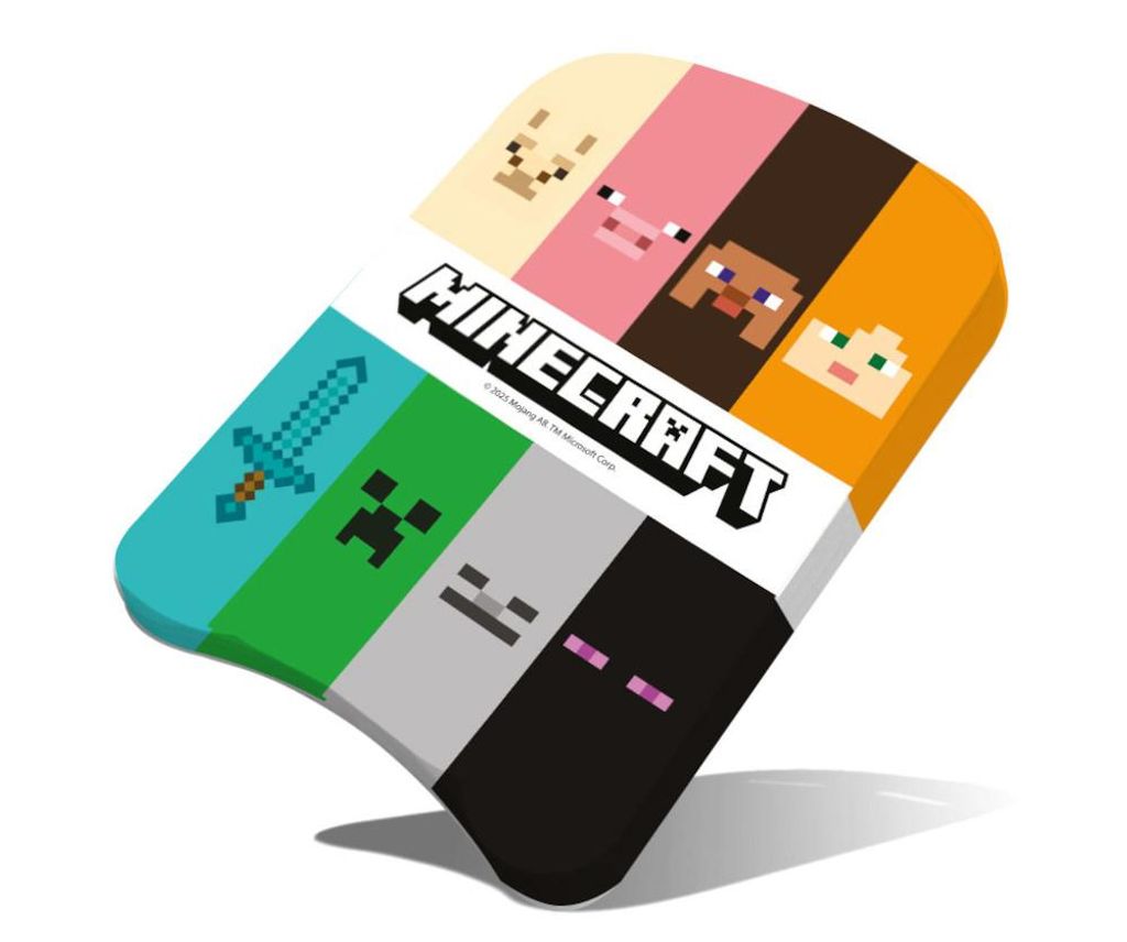 Schwimmbrett für Kinder Minecraft 43 × 30 cm Produktbild 