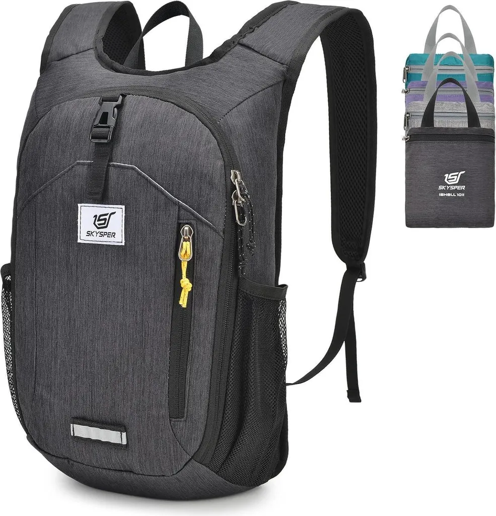 Sac d'appoint pliable 10L léger idéal pour le sport et les randonnées