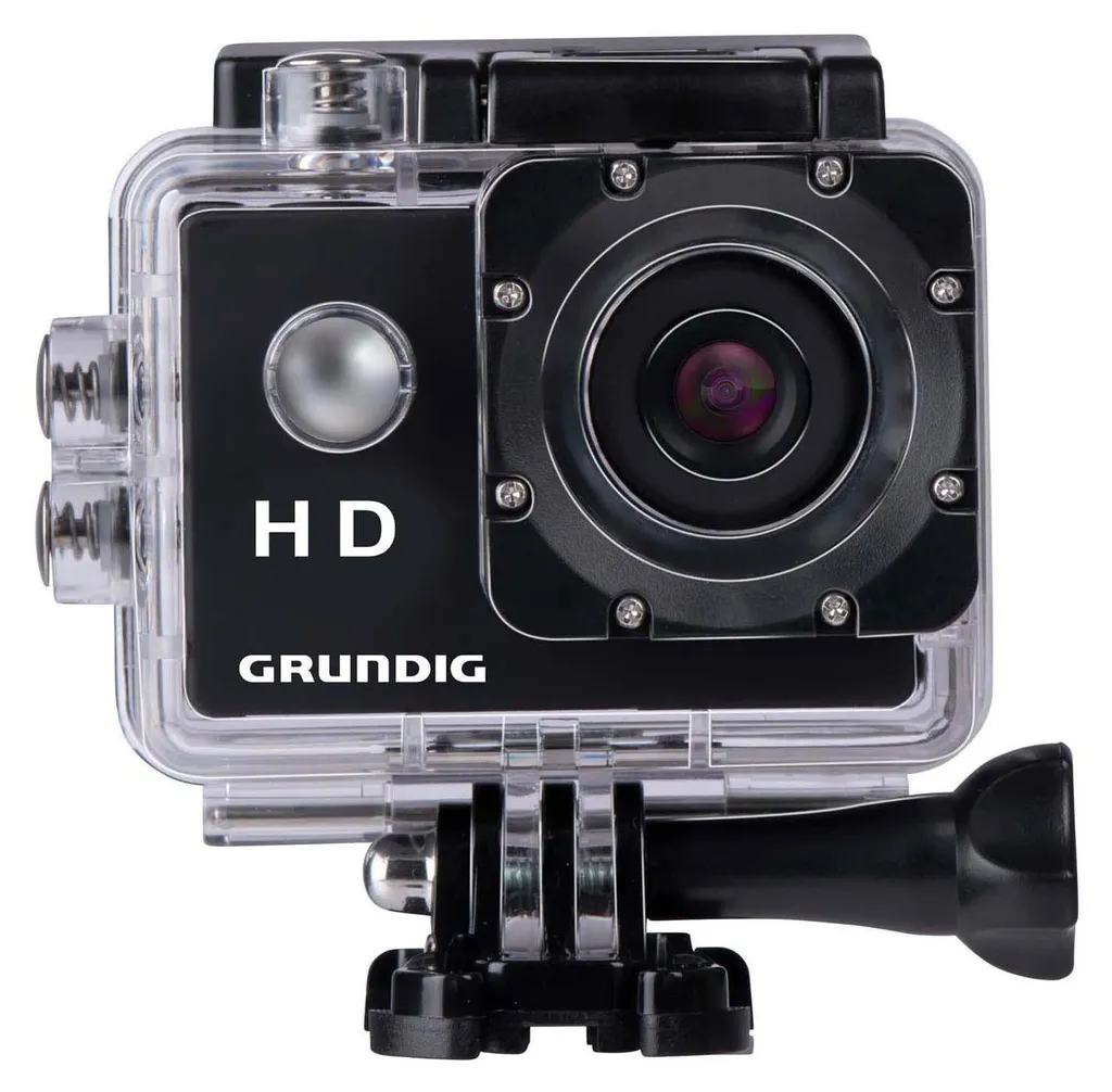 Caméra de Sport Étanche 30m Full HD 1080p avec Boîtier de Protection Noir