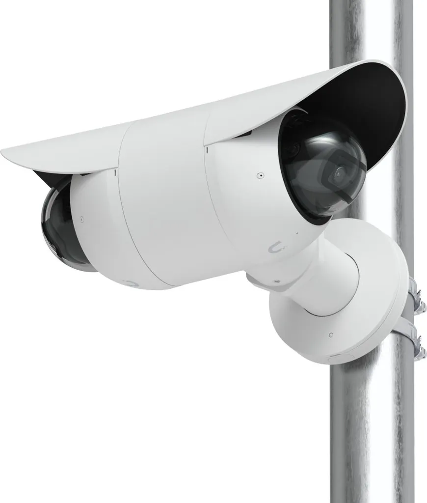 Support de fixation double pour caméras Ubiquiti - Modèle Blanc Compact