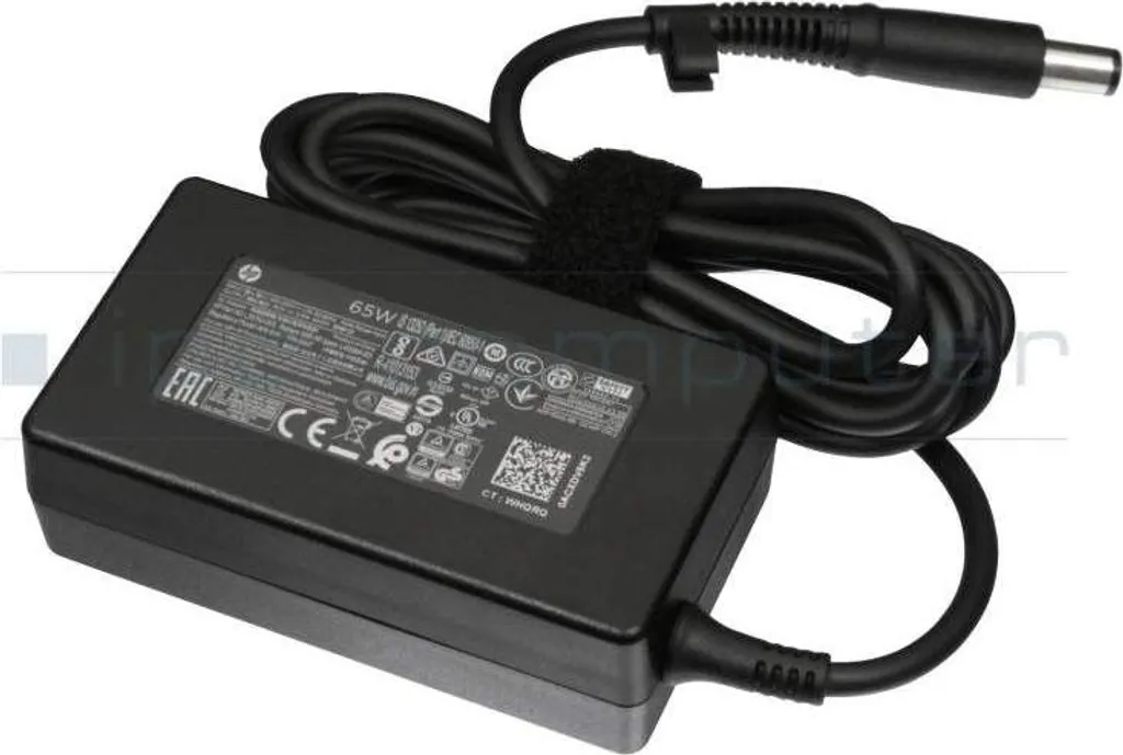 Chargeur secteur HP 65W compatible EliteDesk 800 G1 et ProDesk 600