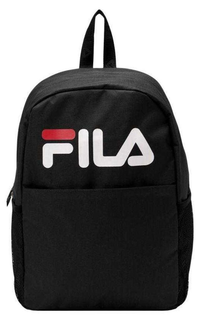 Fila - "Favoriten" Rucksack und Federmäppchen, 19L PP9909 (Einheitsgröße) (Schwarz)